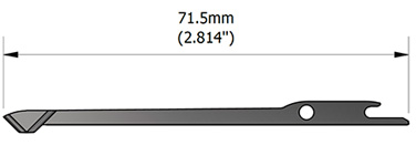 noga uburr 71.5mm