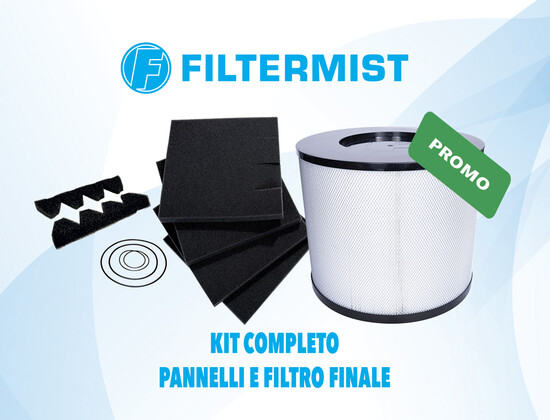 Kit pannelli e filtro finale ad alta efficienza