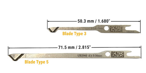 Caratteristiche della lama
